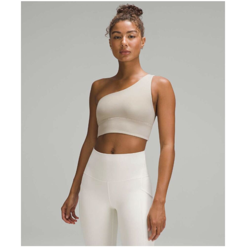 Lululemon Align Asymmetrical Bra *Light Support, A/B Cup Size 4 Riverstone